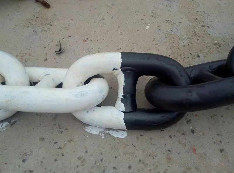 stud link anchor chain