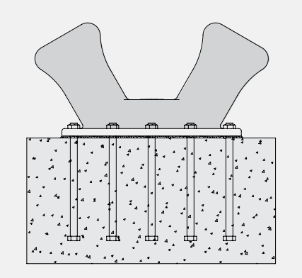 Surface Mounting Type Bollard