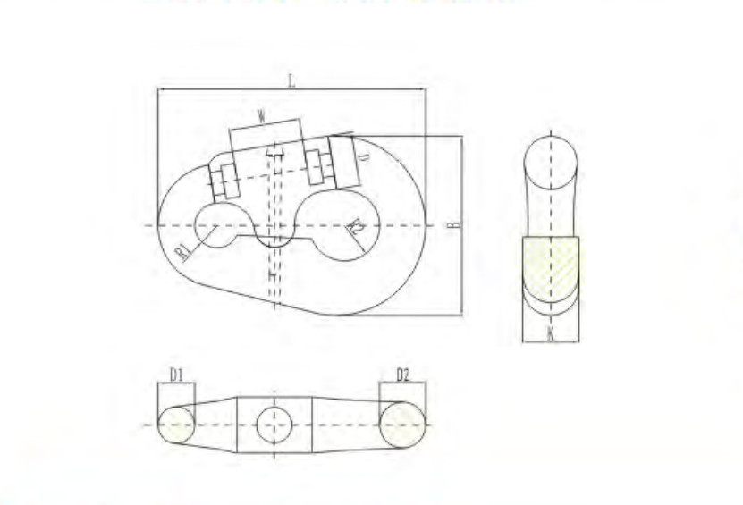 Specifications of Pear Shaped Shackle