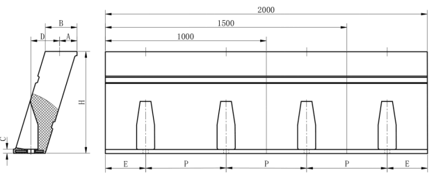 Leg Fender Dimensions