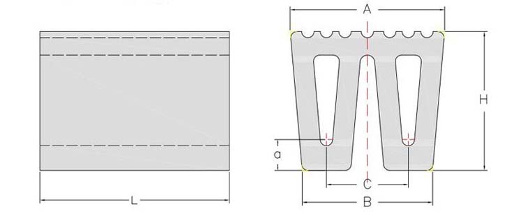 W Type Rubber Fender