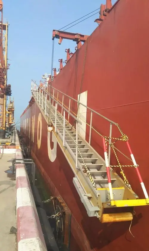 Precautions for The Use and Maintenance of Marine Gangway