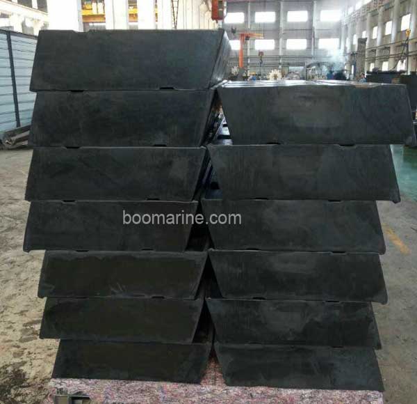 14pcs Element Rubber Fenders Delivered to Europe