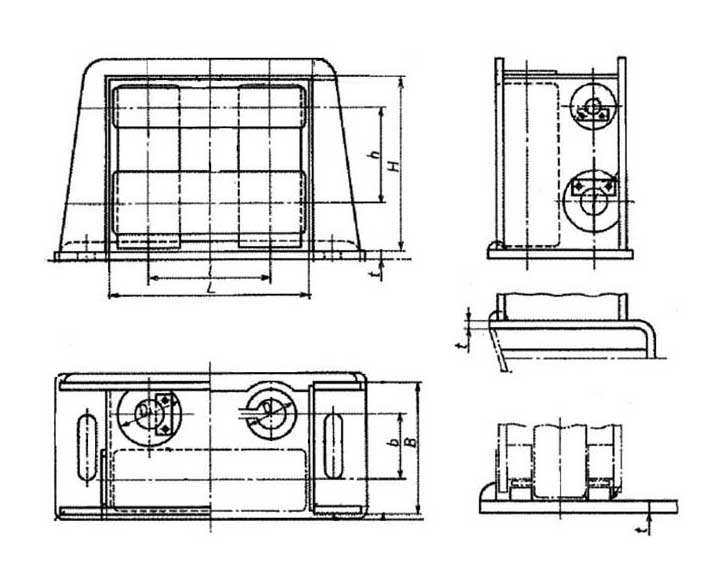 Parameters of Universal Roller Fairlead