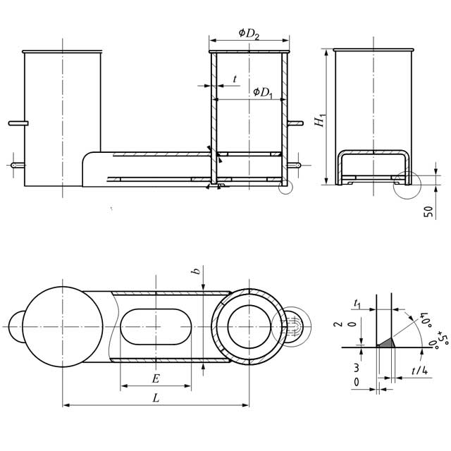 ISO13795 Bollard Type A Size Chart