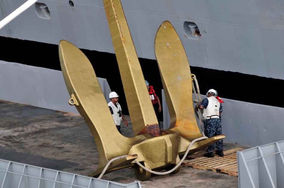 marine anchor maintenance