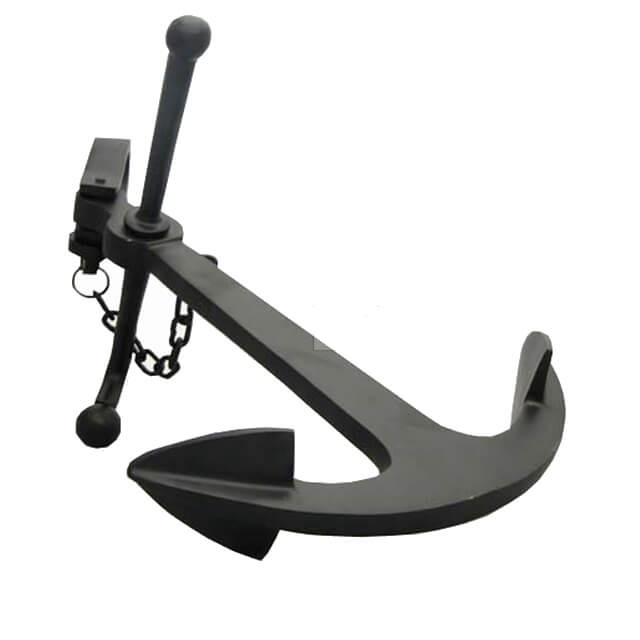 Stockless Anchor with Removable Stock