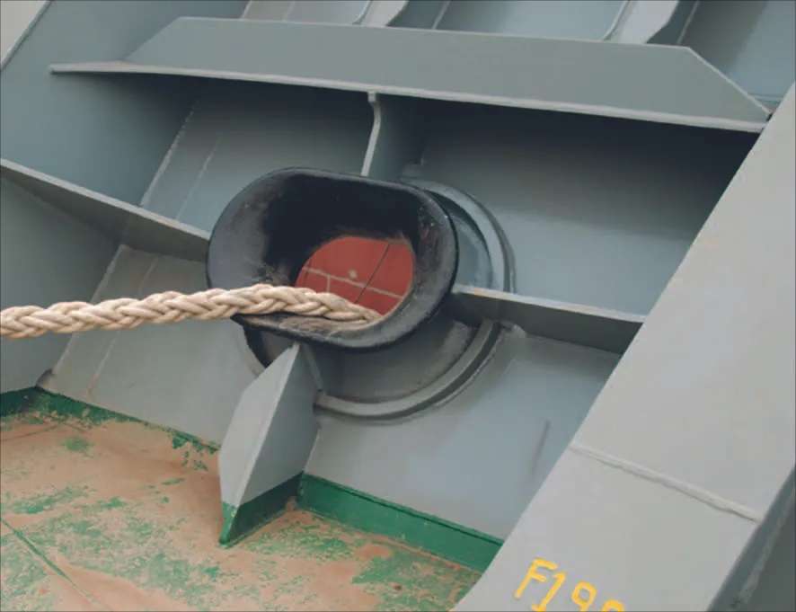 mooring chock working principle