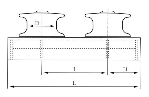 ship guide roller with stand open type two-roller fairlead size chart