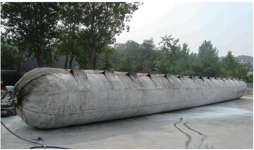 Marine rubber airbag