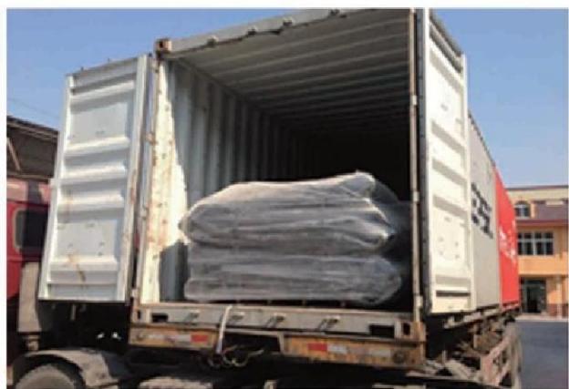 Shipment of airbags