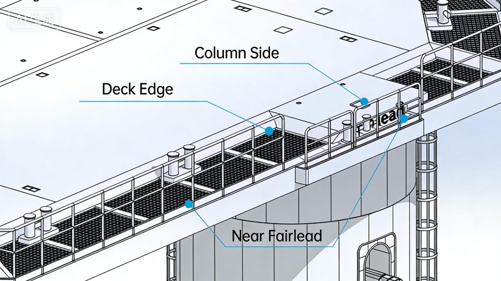 What Are Fairleads in Offshore Mooring Platforms? Types, Functions & Uses