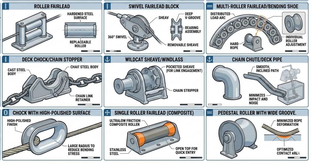 What Are Fairleads in Offshore Mooring Platforms? Types, Functions & Uses