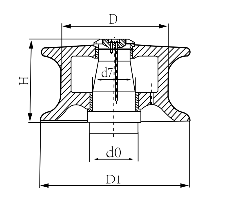 GB/T 10105-88 Ship’s Guide Roller (with Stand)